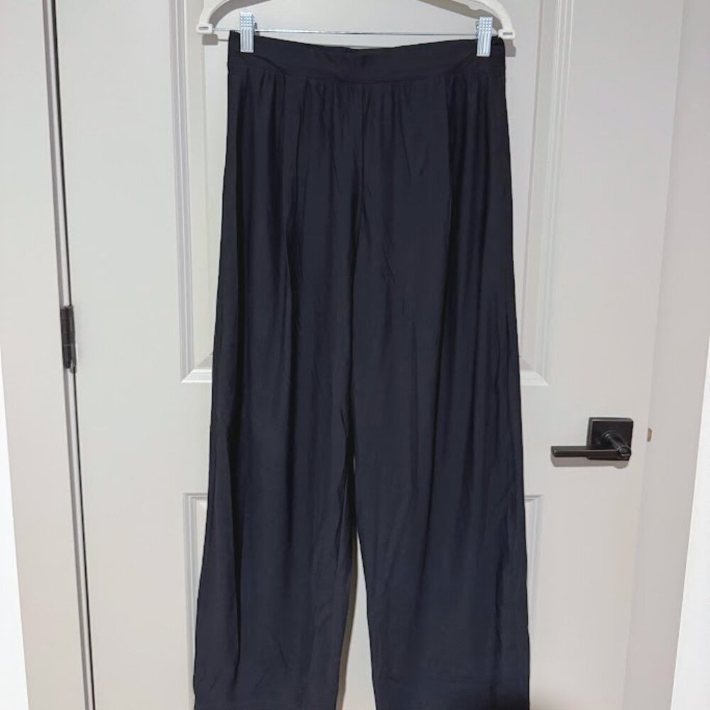 Uniqlo Ultra Stretch AIRism Straight Wide Pants